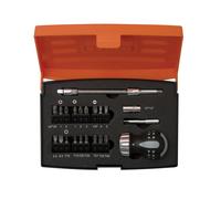 Bahco BAH808050S22 808050S-22 22pc Stubby Ratchet Screwdriver Set