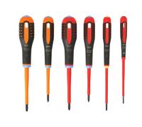 Bahco BAH9884S BE-9884S ERGO™ VDE Insulated Screwdriver Set, 6 Piece