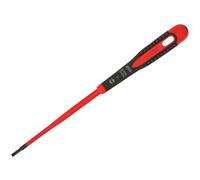 Bahco BAHBE8220SL ERGO Slim VDE Insulated Slotted Screwdriver 3.0 x 100mm
