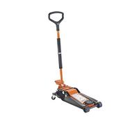 BAHCO BAHBH13000 Extra Compact Trolley Jack | 3T trolley jack designed for lifting standard vehicles | 552 mm elevation achievable height