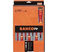 Bahco Bahcofit Insulated Screwdriver Set, 7 Piece, Multi Colour, One Size