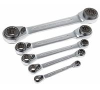 Bahco BAHS4RM5T 8 - 36 mm Reversible Ratchet Spanner (Set of 5)