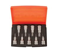 Bahco Torx Socket Set S9TORX - 9 Piece 1/2in Drive Metric