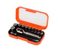 Bahco BAHSB13MC105 13pc 1/4in Drive Socket Set