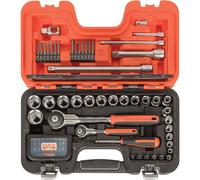 Bahco SW79 Swivel Socket Set of 79 Metric 1/4in & 1/2in Drive