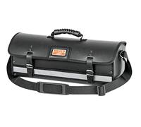 Bahco 4750-TOCST-1 Plumbers Tool Bag Tube Case Shoulder Strap Secure Bag | Plumbers tube tool case with shoulder strap, moulded grip and leather fastening straps to keep contents secure.