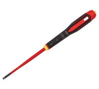 Bahco Be-8255Sl Ergo Slim Vde Insulated Slotted Screwdriver 6.5 X 150mm Bahbe8255Sl