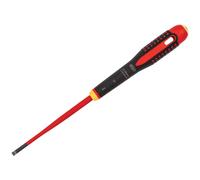 Bahco Ergo VDE Slotted Screwdriver 6.5 x 150mm | 1000V Rated | Trade Use
