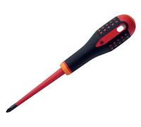Bahco Be-8620Sl Ergo Slim Vde Insulated Phillips Screwdriver Ph2 X 100mm Bahbe8620Sl