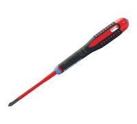 Bahco BE-8820SL ERGO™ Slim VDE Insulated Pozidriv Screwdriver PZ2 ...