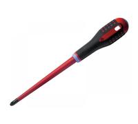 Bahco BE-8820SL Ergo™ Slim Vde Insulated Pozidriv Screwdriver Pz2 X 80Mm