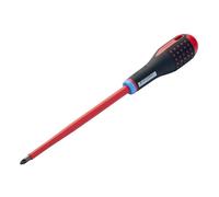 Bahco BE-8821S Ergo™ Vde Insulated Pozi Screwdriver Pz2 X 100Mm