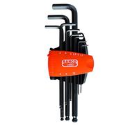 Bahco BE-9678 Hexagon Offset Screwdrivers Set, Black/Orange