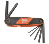 Bahco Folding Hex Key Set 9777B 2.5-10 mm, 7-piece