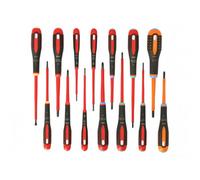 Bahco Be-9872 Ergo Screwdriver Set, 14 Piece Multi Colour (One Size)