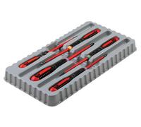 Bahco BE-9872SL Ergo 5 Piece VDE Insulated Slimline SL/PZ/TX Screwdriver Set