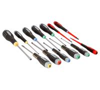Bahco BE-9875 ERGO™ 13 Piece Slotted, Phillips, Pozidriv & Torx Screwdriver Set