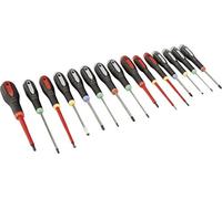Bahco BE-9877 ERGO Screwdriver Set, 15 Pieces