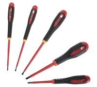Bahco BE9881S Insulated ERGO Screwdriver Set SL/PH Pack of 5