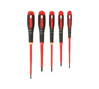 Bahco BE9881S Insulated ERGO Screwdriver Set SL/PH Pack of 5