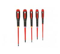 Bahco Be-9882S Ergo Vde Insulated Screwdriver Set, 5 Piece Multi Colour (One Size)