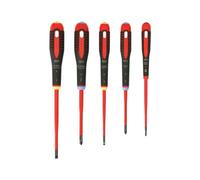 Bahco Be-9882Sl Slim Ergo Insulated Screwdriver Set, 5 Piece Bah9882Sl
