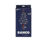 Bahco BE-9882SL-XE Ergo 5 Piece VDE Insulated Slim Slotted & Pozi Screwdriver Set - Christmas Edition