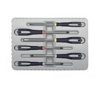 Bahco Be-9884 Ergo Screwdriver Set, 6 Piece Multi Colour (One Size)