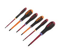 Bahco BE-9884S Be-9884S Ergo™ Vde Insulated Screwdriver Set 6 Piece