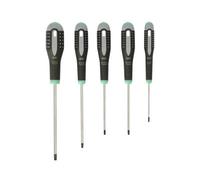 Bahco Be-9885 Ergo Screwdriver Set - 5 Durable And Comfortable Tools