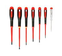 Bahco Be-9887S Ergo Vde Insulated Screwdriver Set 7 Piece Bah9887S