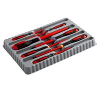 Bahco 9888S BE-9888s VDE Ergo Slot/Pozi Screwdriver Set (7 Pieces)
