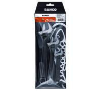 Bahco BHADJUST 3 ADJ3 Set of 3 Adjustable Wrenches (8070/8071 / 8072), Grey, 16 degree head angle