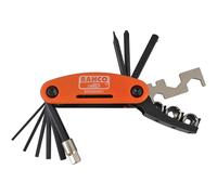 Bahco BHBKE850901 BIKETOOL Bike Pocket Tool, Multi-Colour