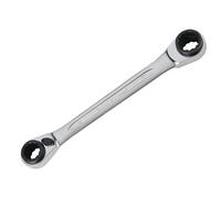 Bahco BHS4RM-16-19 Reversible Ratchet Spanner, 16 mm/17 mm/18 mm/19 mm, 16 x 17 x 18 x 19 mm