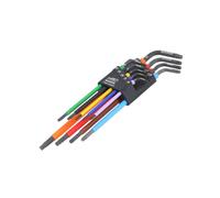 Bahco Torx Key Set 9-Piece - Colour-Coded Long Keys
