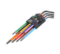 Bahco C1997torx/9p Long Torx Coloured L-key Set, 9 Piece