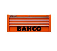 Bahco C85 40in 4 Drawer Top Tool Chest Lockable Storage Cabinet 1485KXL4ORANGE