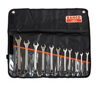 Bahco Chrome Polished Combination Spanner Set, 11 Piece