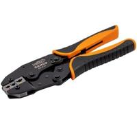Bahco CR W 01 Ratcheting Crimping Pliers for Insulated Connectors Crimpers Ratcheting Wire Terminal Crimp Tool 0.5 mm² to 6 mm²