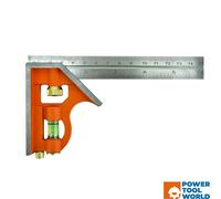 Bahco Metric / Imperial Markings Die-cast Combination Square CS150