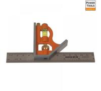 Bahco Combination Square CS150 - Sliding Stainless Steel 150mm/6"