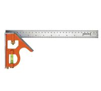 Bahco CS300 Combination Square 300mm 12in Metric + Imperial Metal Scribe
