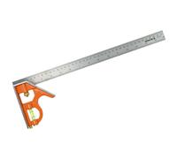 Bahco CS400 400mm Combination Square, Orange