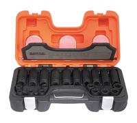 Bahco Impact Socket Set D-DD/S20 - 20-Piece Metric 1/2in Drive (Deep & Standard Hex)