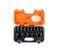 Bahco D/s14 1/2In Drive Impact Socket Set, 14 Piece Multi Colour (One Size)