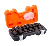BAHCO D/S14 IMPACT SOCKET SET 1/2SQDR 14PC