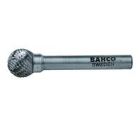 Bahco D0807M06X Spherical Shape Medium Rotary Burr, 0 V, Silver, 8/47 mm