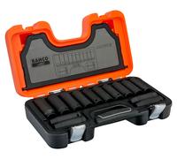 Bahco Deep Impact Socket Set DD/S14 - 14-piece 1/2in Square Drive