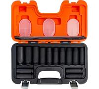 Bahco Deep Impact Socket Set DD/S14 - 14-piece 1/2in Square Drive